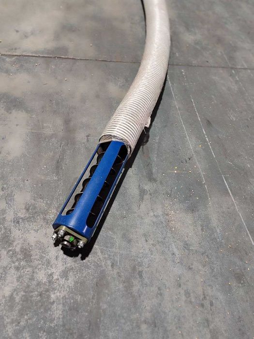 АКЦІЯГнучкий шнек для зерна, шнек безосевой, гибкий шнековый погрузчик