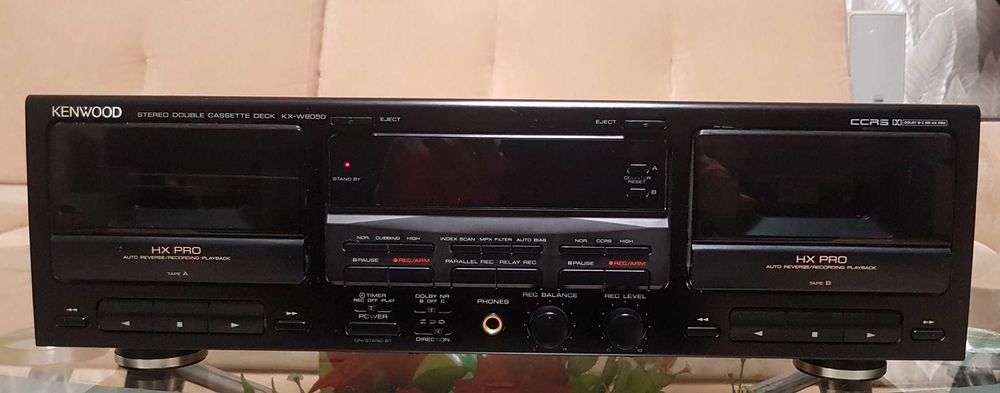 Двухкассетная дека Kenwood KX-W 8050 HX-PRO CCRS made in Japan
