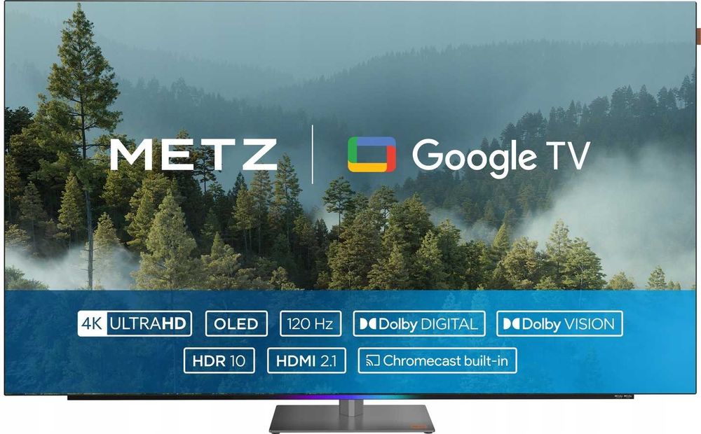 HIT Telewizor OLED 55 cali METZ 55MOD9500Z 55" 4K 120Hz Google TV HDMI Gwarancja!