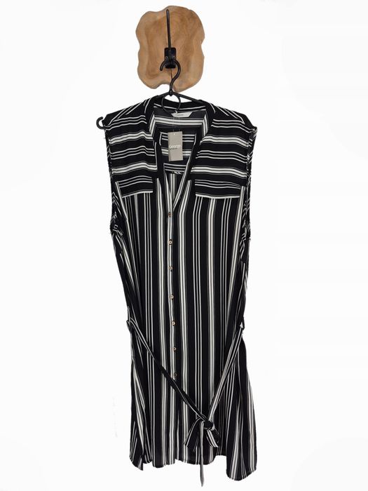 Tunika w paski zwiewna George 48 20 4XL nowa