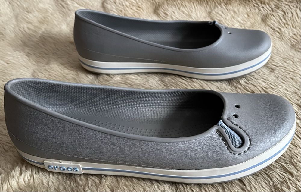 Baleriny Crocs W 9 wkładka ok.26 cm.