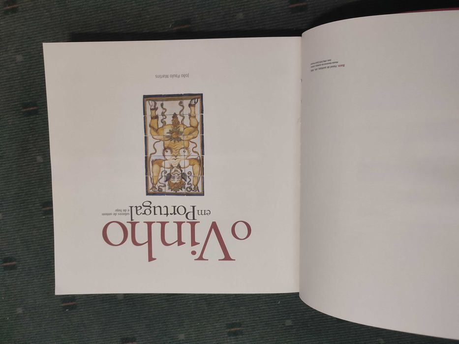 O Vinho em Portugal - João Paulo Martins - Livro CTT