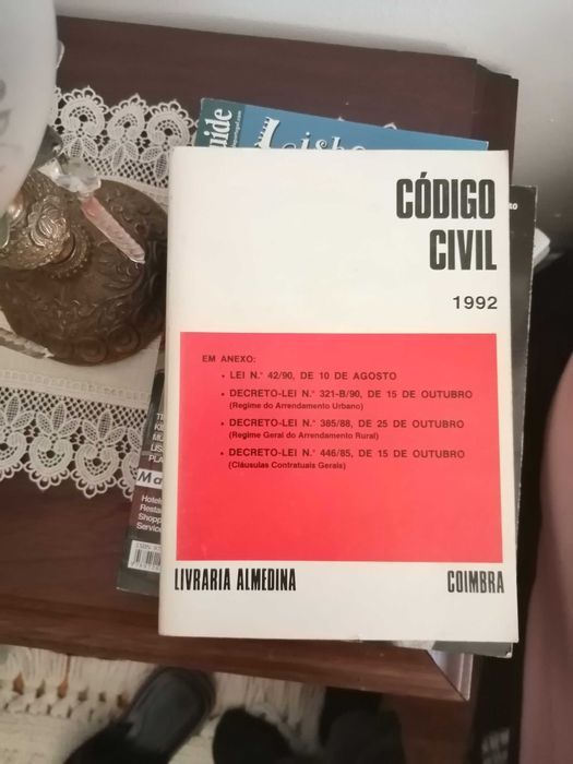 Livro codigo civil 1992