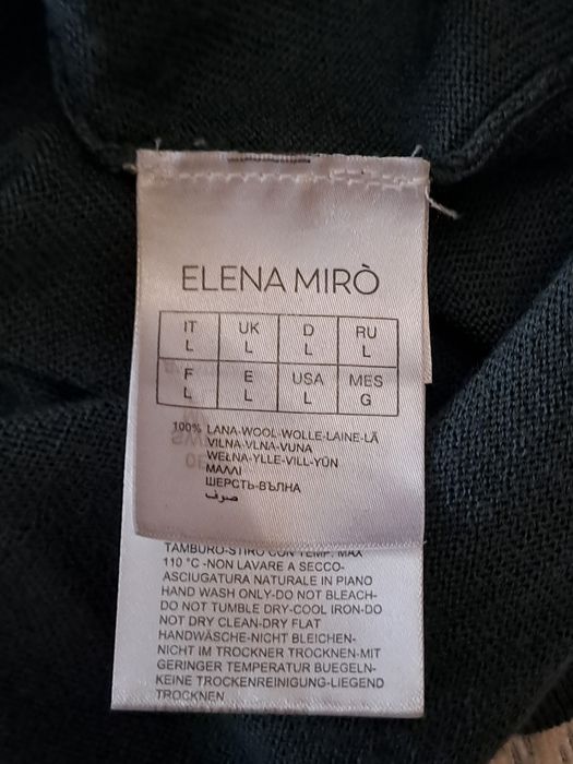 Camisola Elena Miro tamanho L