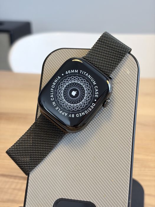 Apple Watch Series 11 GPS+Cell 46 Slate Titanium/ Slate Milanese Loop