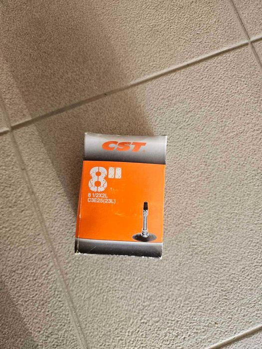 CST nowa DĘTKA DO HULAJNOGI 8 1/2x2 wentyl AV gięty 90