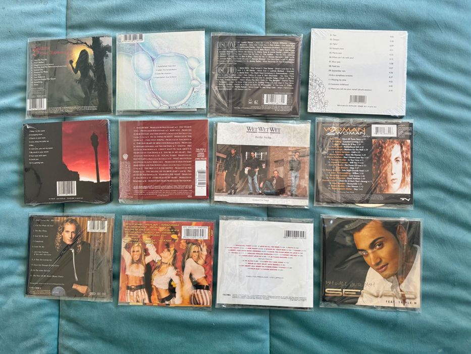 12 cd varios - Shakira, Celine Dion, Anastacia Rod Stewart, Bjork