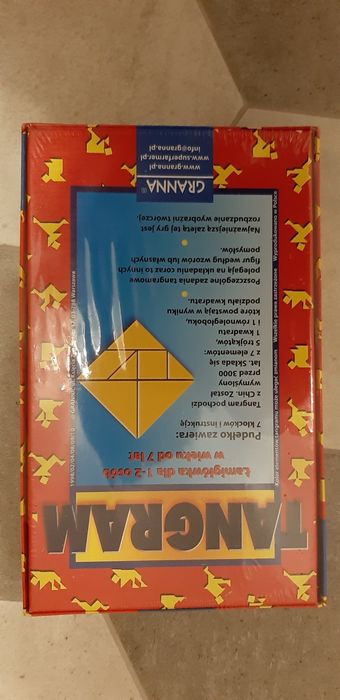 NOWY Tangram - układanka, łamigłówka