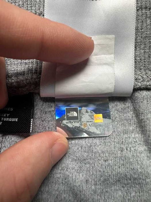 Spodenki The North Face – szare, idealny stan, logo