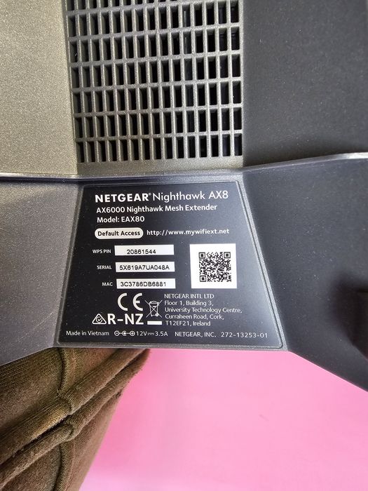 netgear nighthawk ax8 ax6000 router