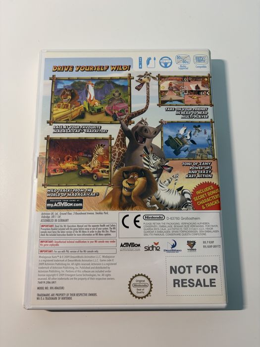 Madagascar Kartz - Jogo WII