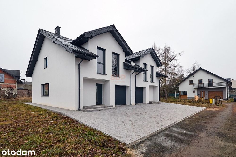 Nowoczesny dom w zabudowie bliźniaczej | Myszków