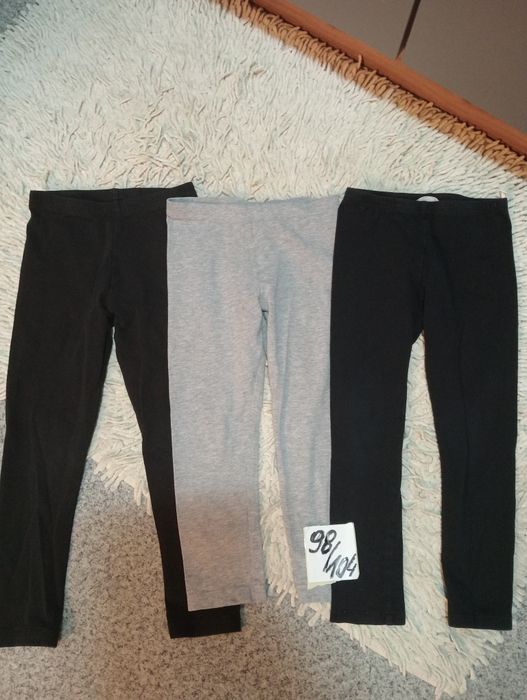 Leginsy dziewczęce roz 104(16szt)Polecam