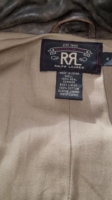 Ralph lauren RRL double Косуха Нішевий одяг 
куртка мотоциклетна (к