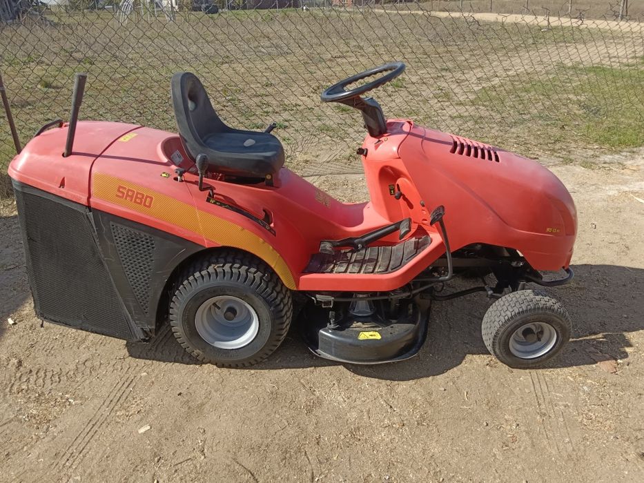 Traktorek kosiarka Sabo 92cm 13.5KM Briggs hydrostat kosz