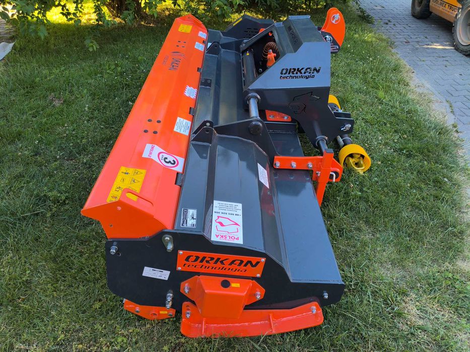 Kosiarka bijakowa mulczer ORKAN KTKS 220 C Puma duży młotek WOM Gratis
