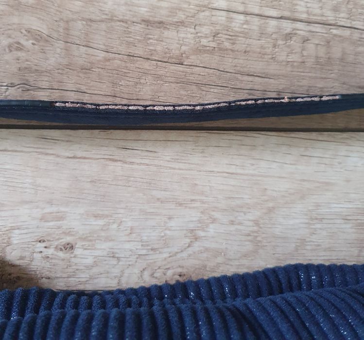 RESERVED Granatowa duża torba na ramię