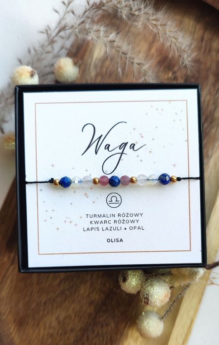 Bransoletki zodiakalne - ryby, waga, bliźnięta,baran, panna,skorpion