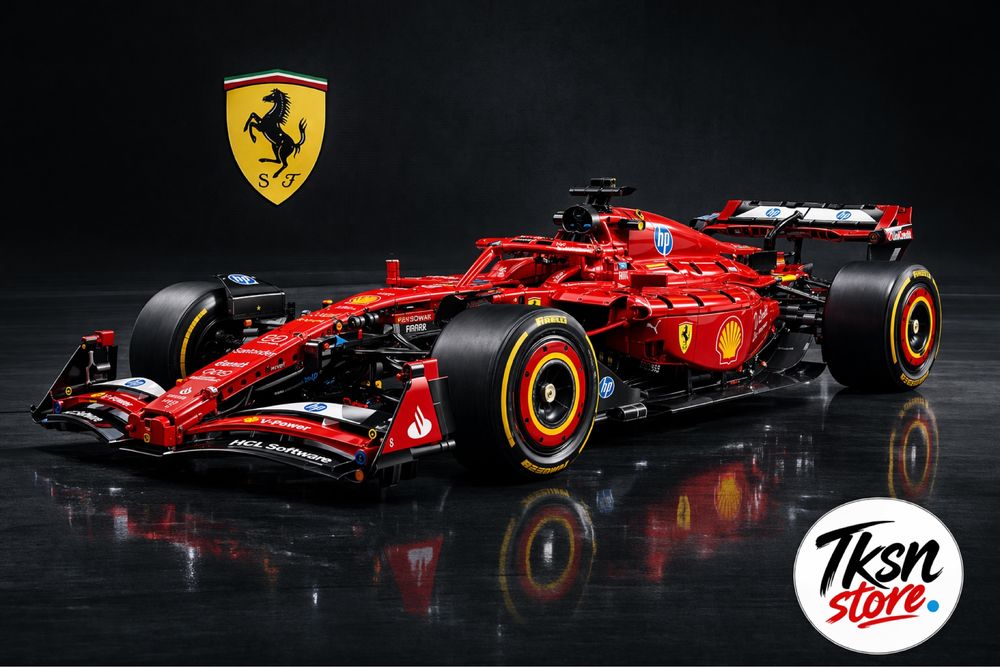 ‼️1362 деталей‼️ Конструктор Lego F1 Ferrari (42207) найвища якість! 1:1