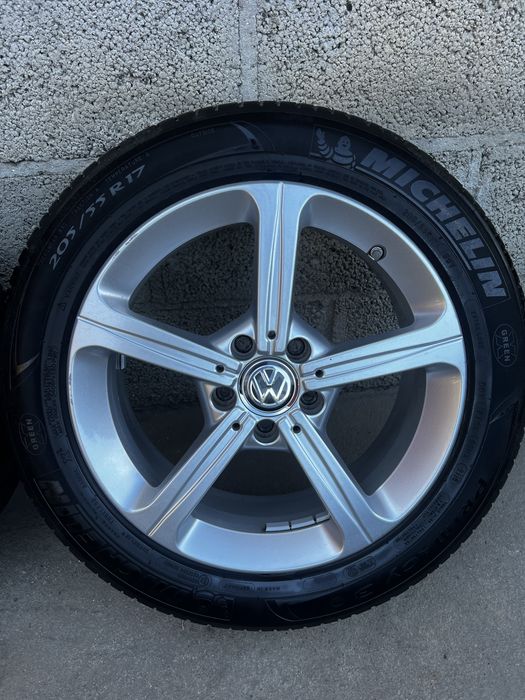 Koła Letnie R17 5x112 VW Golf Touran Caddy Passat Sharan 205/55/17
