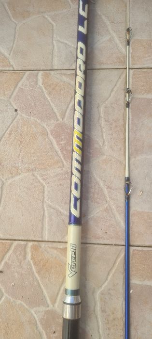 Conjunto, Cana de pesca Vercelli Oxigen commodore, Carreto Yokozuna
