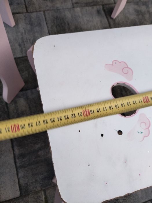 Mini toaletka wraz z krzesełkiem