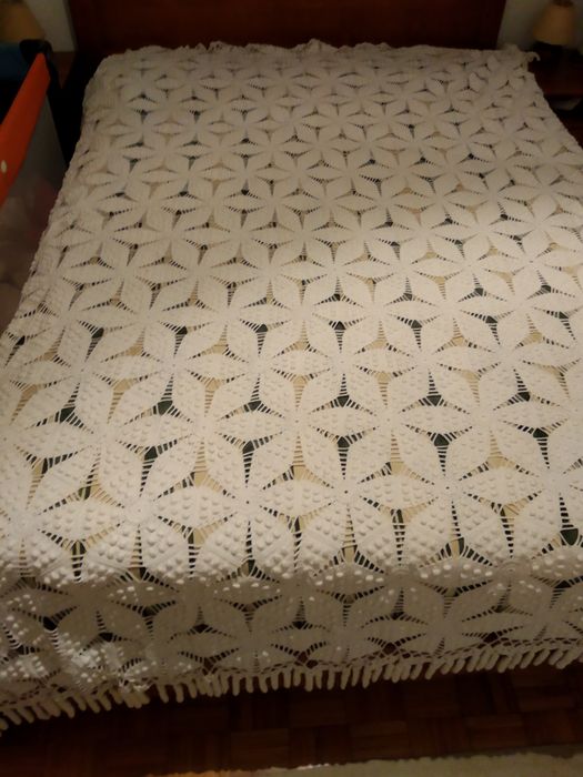 Colcha de renda 2,5x2,3metros
