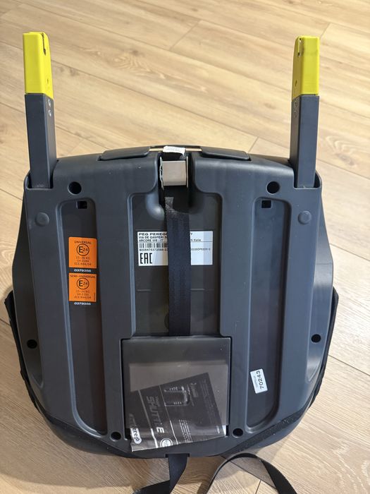 Peg Perego Viaggio Shuttle автокрісло бустер для дітей ЧОРНЕ З СІРИМ