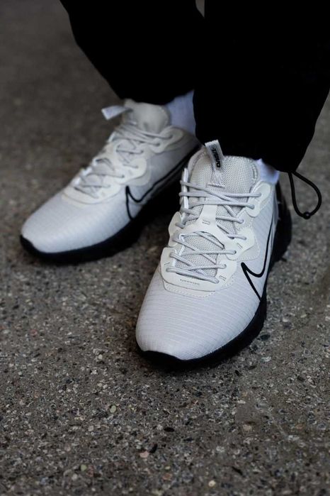 Чоловічі кросівки Nike React Vision "Grey/Black" Розміри 40-45