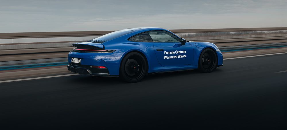 Porsche Centrum Warszawa Wawer top banner
