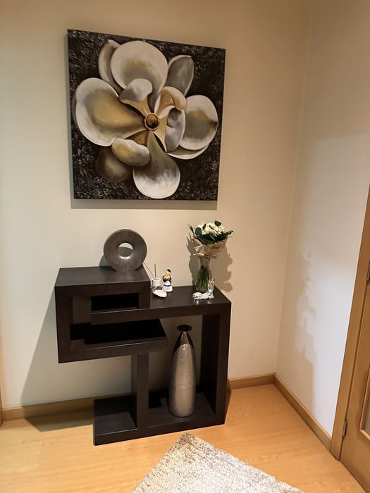 Tela Quadro flor bonito para decoração