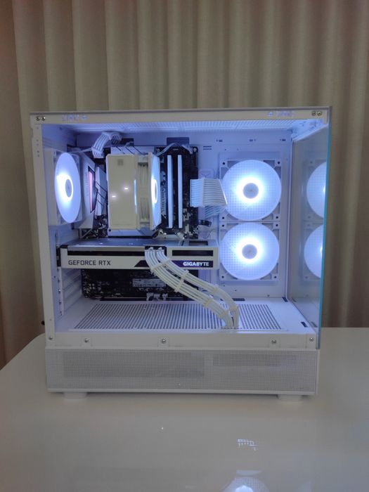 White PC Gaming – RTX 3060 Ti | Ryzen 5 5600X | 32 GB RAM | 1 TB NVMe64737956910722121