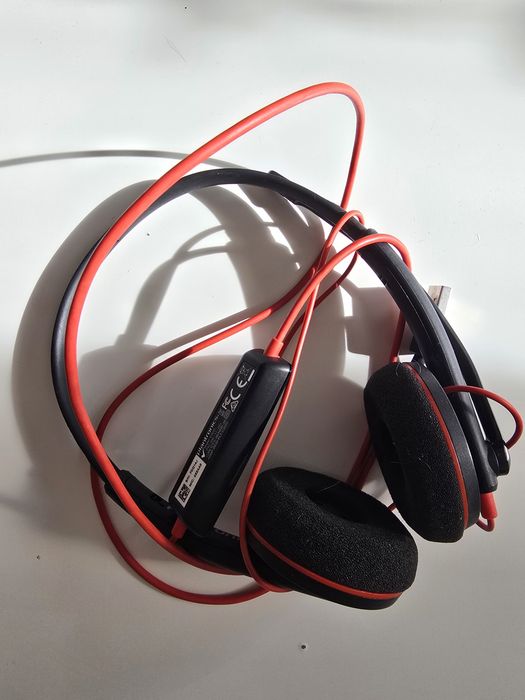 Zestaw słuchawkowy Plantronicks Blackwire C3220 słuchawki czarne