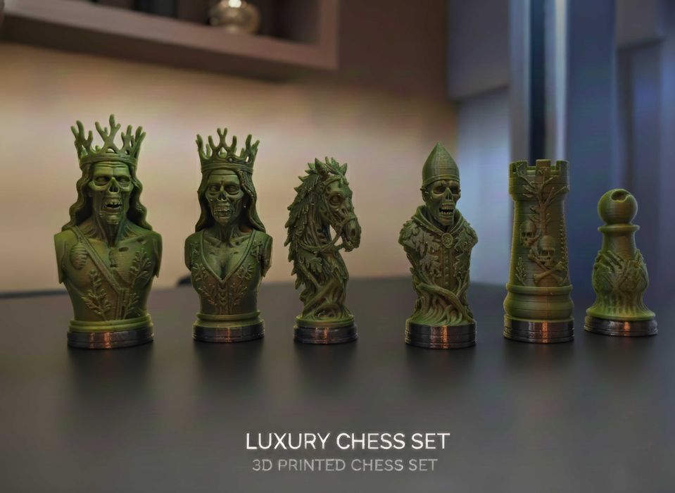 Luksusowe szachy 3D – unikat, precyzja i detale premium