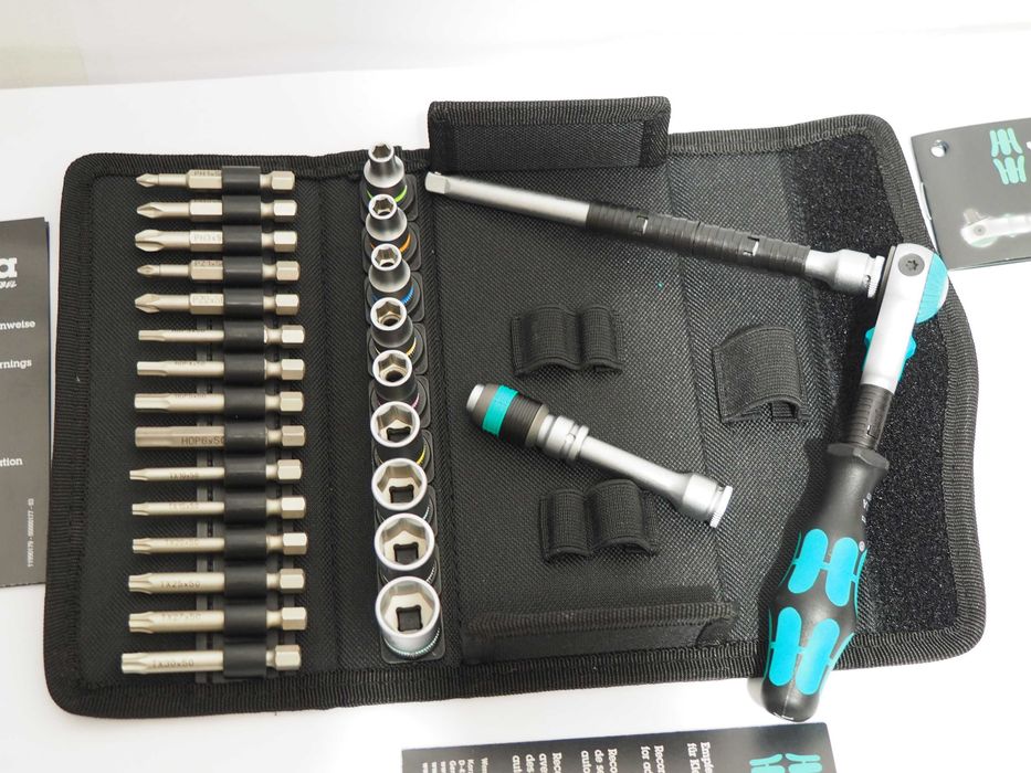 Wera zestaw bity nasadki klucze 8100 SA 6 grzechotka 1/4''