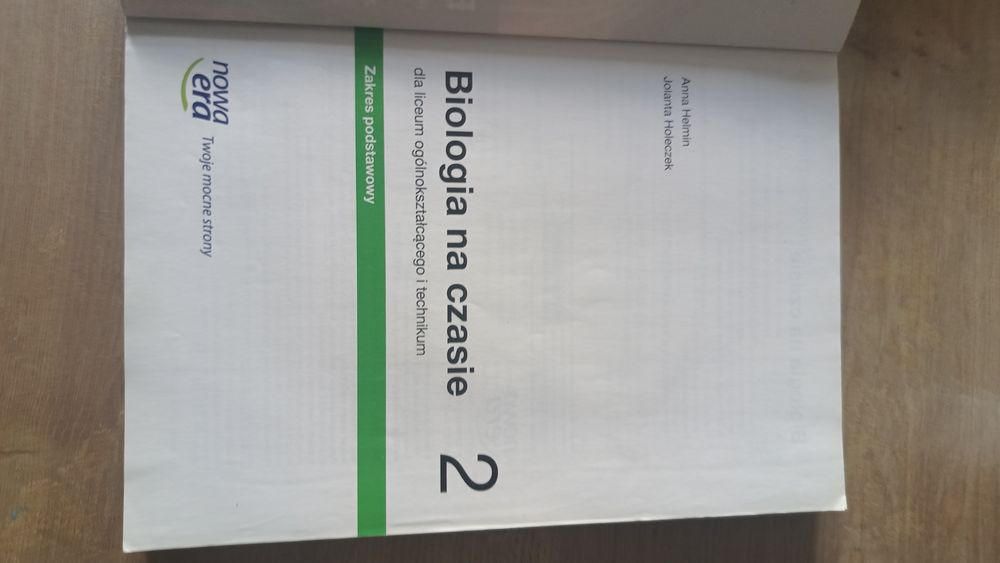Biologia na czasie klasa 2
