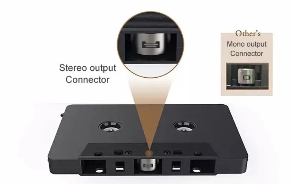 (Bluetooth) касета адаптер зі стереоголовкою, модуляр для автомагнітол