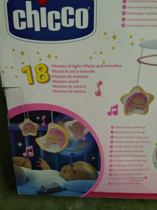 Projetor Chicco - luz e som