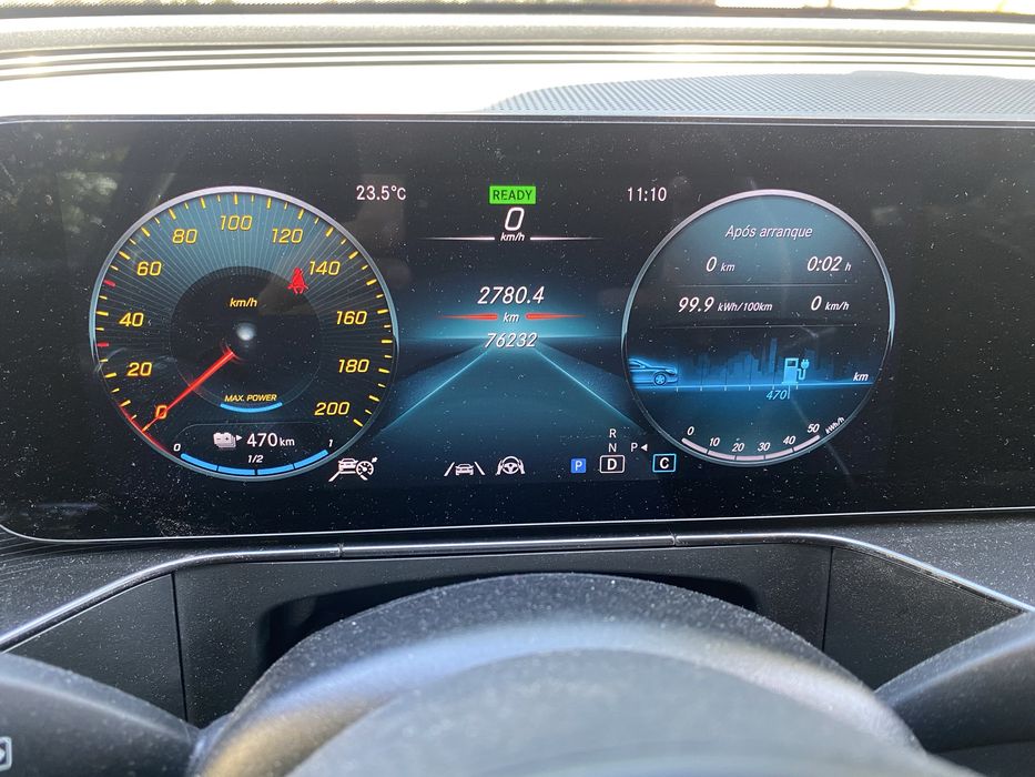 Mercedes EQC400 76mil kms IVA dedutível SOH 98,38%