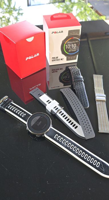 Polar M2 Vantage smartwatch monitor aktywności + dodatki