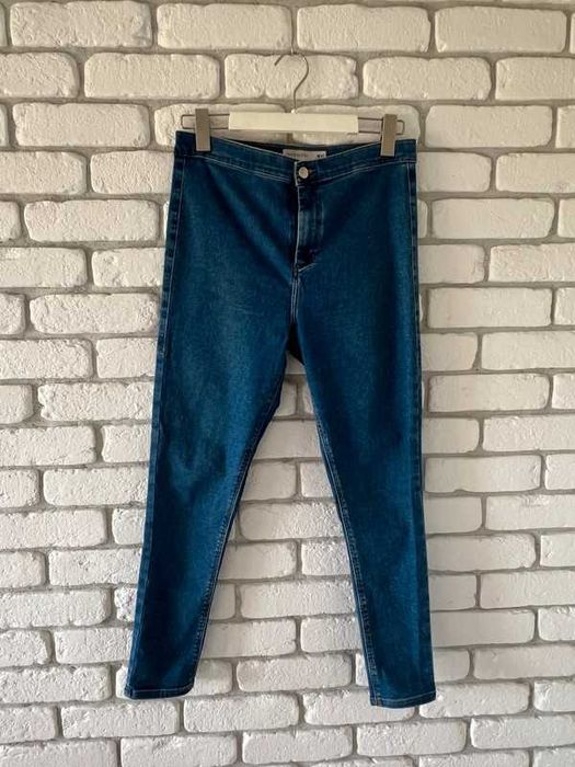 damskie jeansy niebieskie elastyczne even&odd rozmiar 32/28