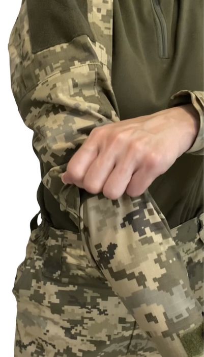 Жіноча бойова тактична сорочка Убакс піксель ЗСУ