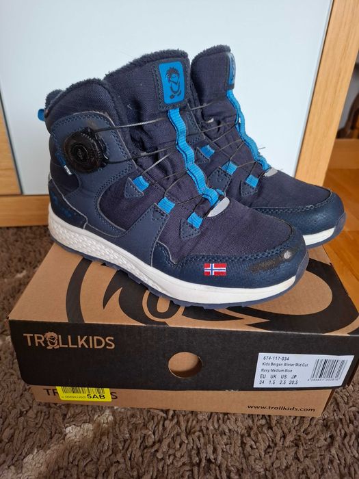 Buty zimowe Trollkids rozm.34