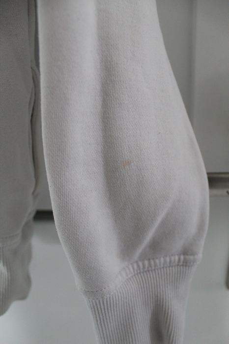 Biała bluza XS 34 rozpinana z kapturem Cropp