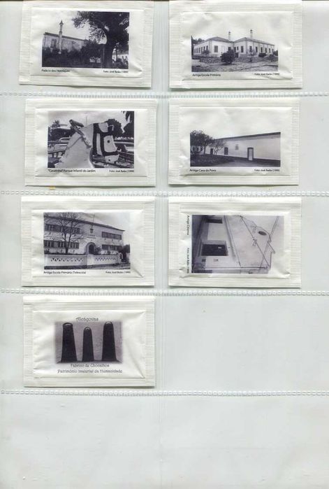 Pacotes de açúcar colecionáveis - Associação dos Amigos das Alcáçovas