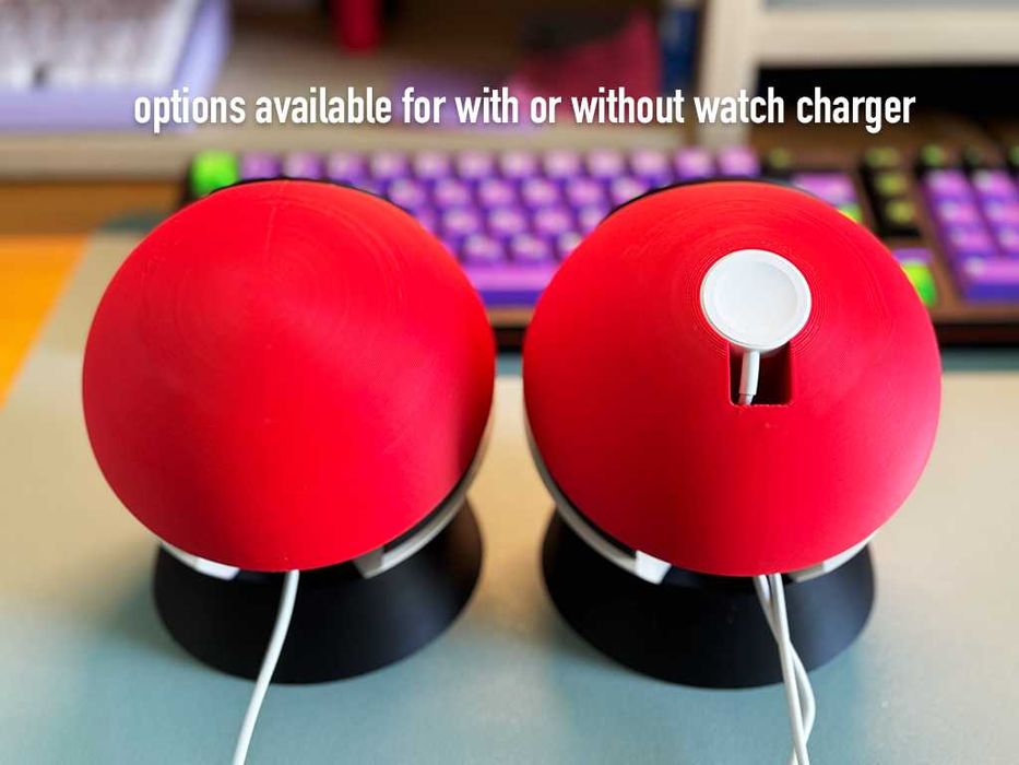 MagSafe Poké Ball Carregador com ou sem opção para relógio