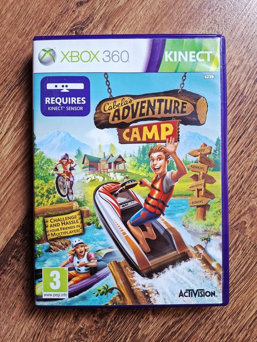Cabela's Adventure Camp Kinect XboX 360