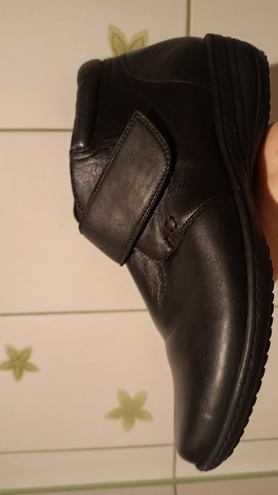 Mod Comfys Brytyjskie  botki z miękkiej naturalnej skóry,   41,5 / 42