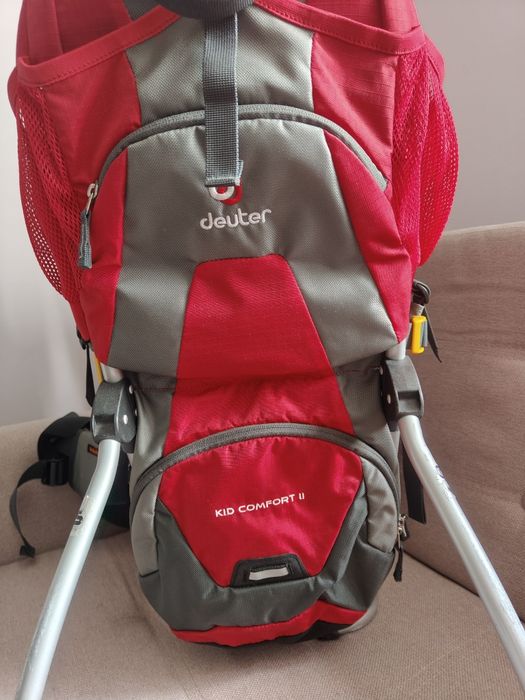 Deuter kid comfort II nosidło turystyczne z osłoną przeciwsłoneczną
