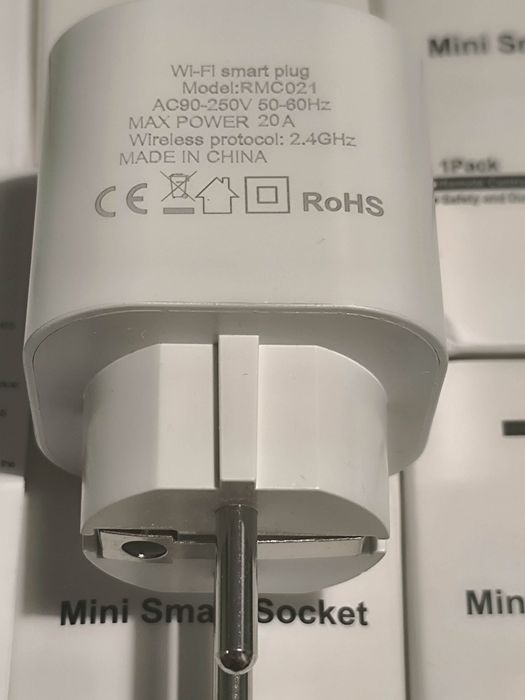 Smart Gniazdo Wi-Fi pomiar energii Ewelink 20A inteligentne licznik